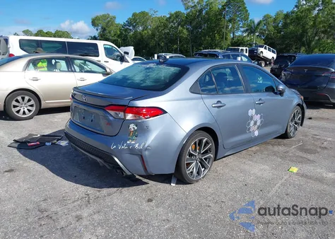 2022 Toyota Corolla Se z USA, uszkodzony, nr VIN 5YFS4MCE1NP107552